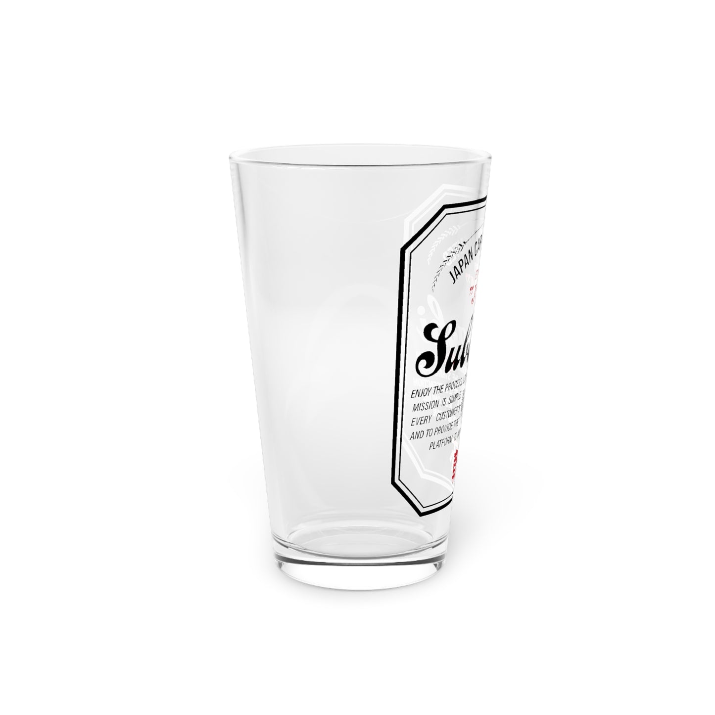 Subarashi Pint Glass, 16oz