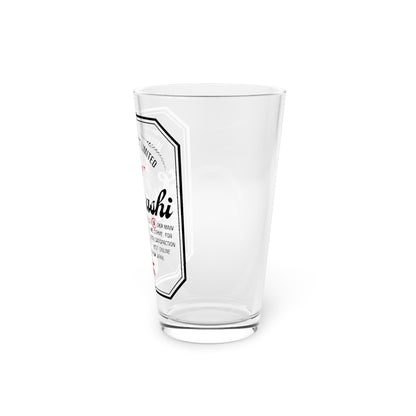 Subarashi Pint Glass, 16oz